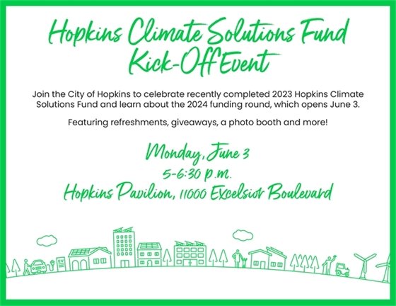 Hopkins Climate Solutions Fund Kick-Off event flyer