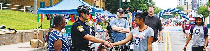 Police Participation Request for Event Banner